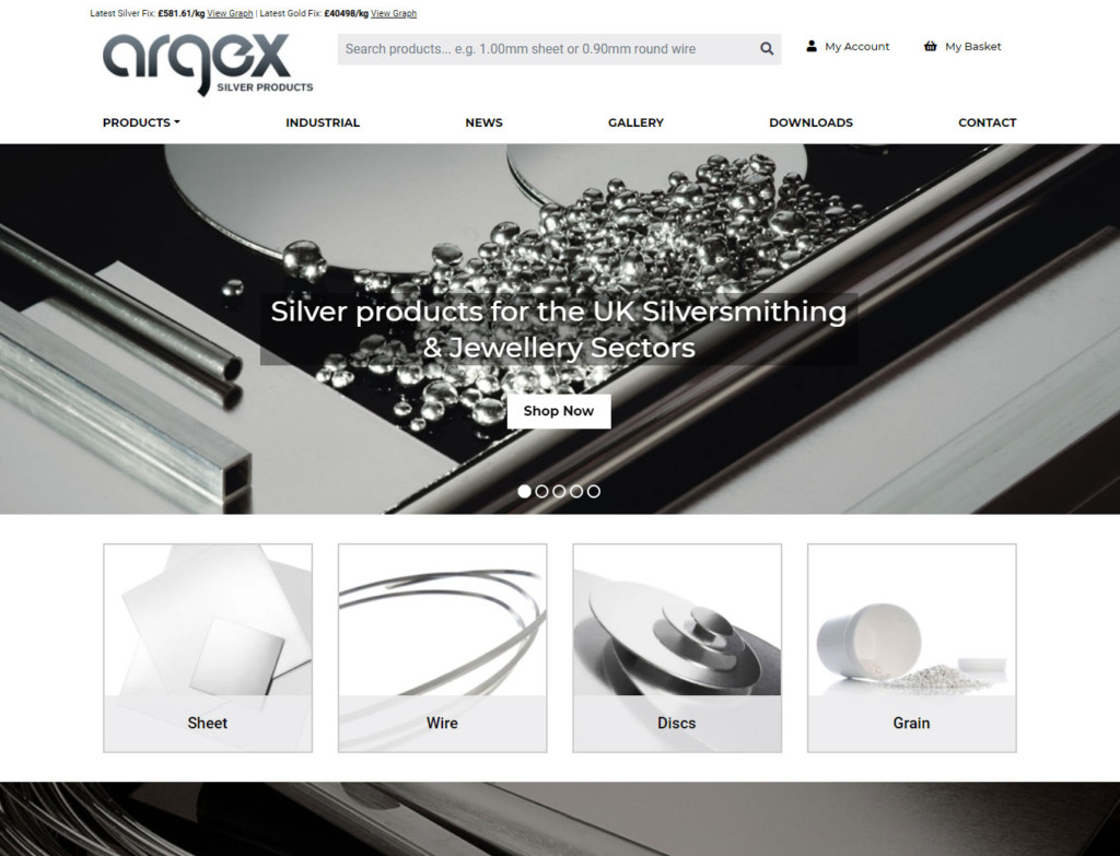 Silver products for jewellery makers